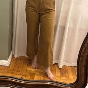 Stylish Brown Wide-Leg Pants